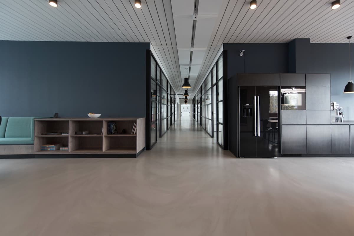 Modern open-plan office interior at Accountant Demo accountants in Sheffield
