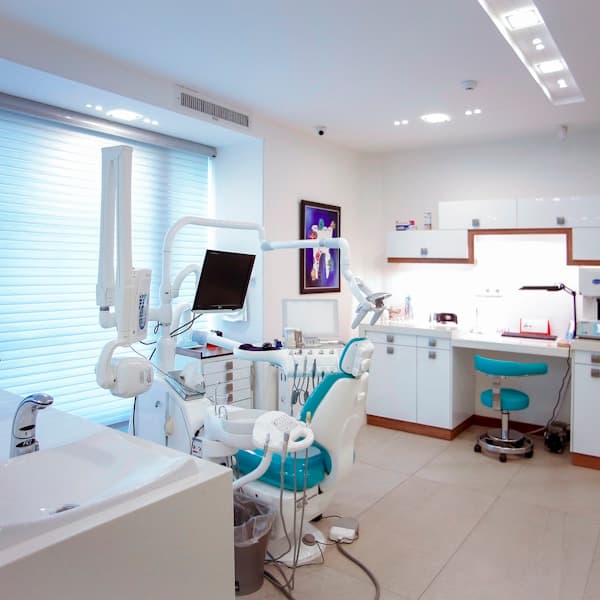 Modern reception area at Dental Demo Bristol