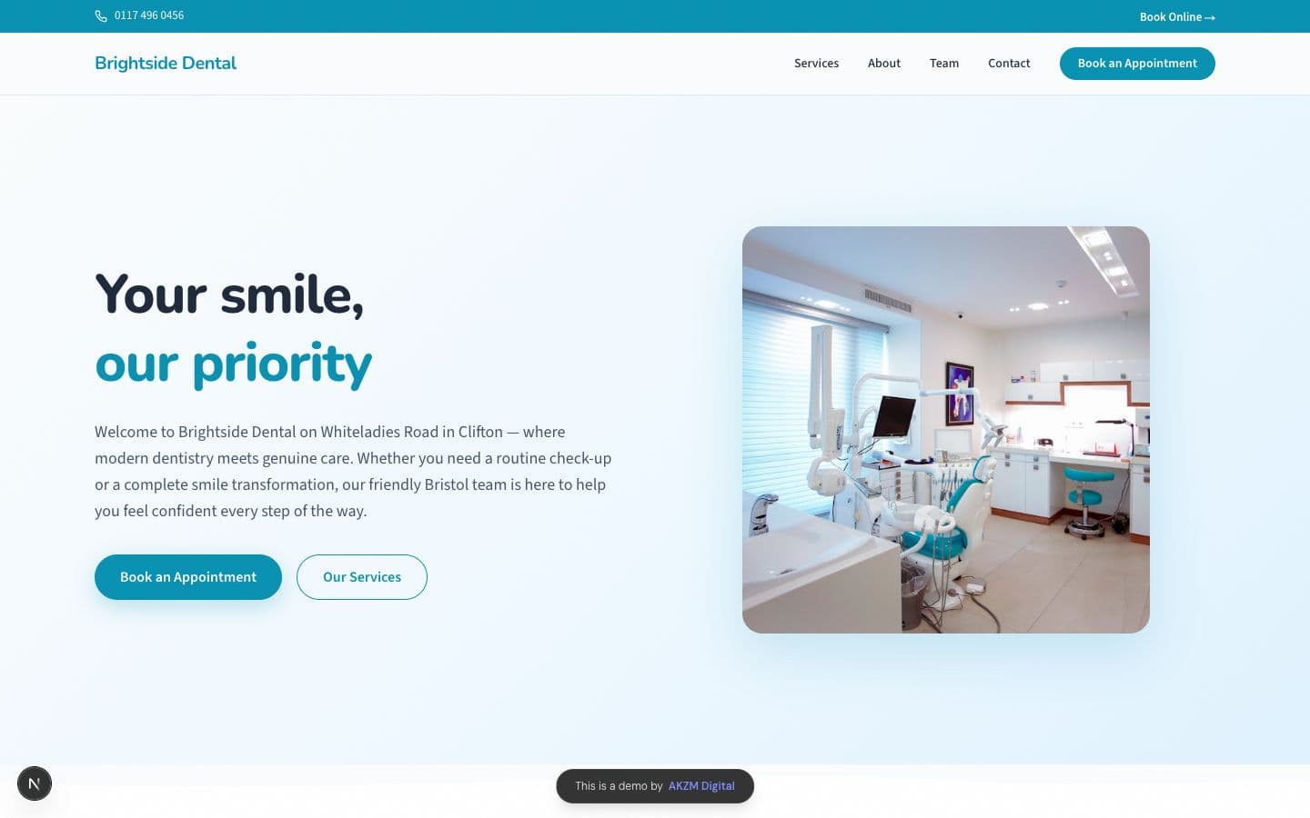 Brightside Dental demo